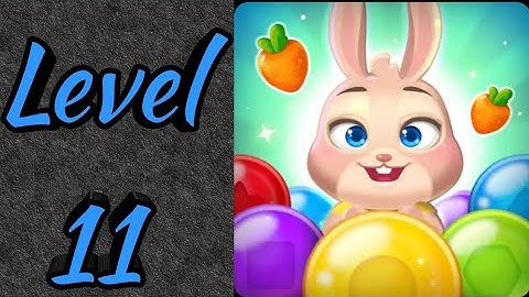 Bunny Pop 2 : Beat the wolf Level 11 Android Gameplay