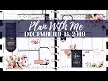 PLAN WITH ME | Classic Happy Planner - Dream Seeker | December 9-15, 2019