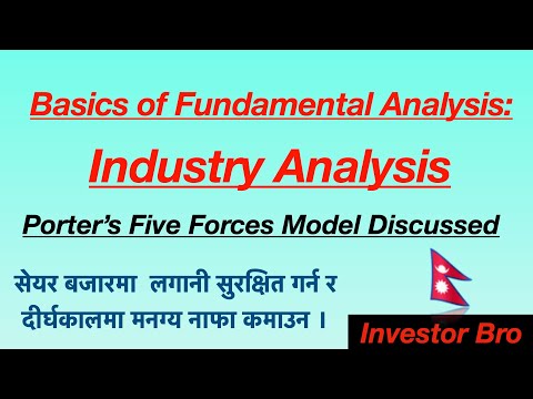 Porter's Five Forces Model/Industry Analysis/Basics of Fundamental Analysis/InvestorBro