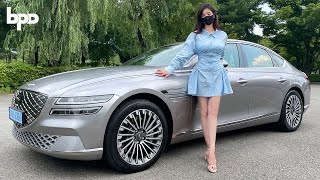 New 2022 GENESIS ELECTRIFIED G80 Interior & Exterior Review