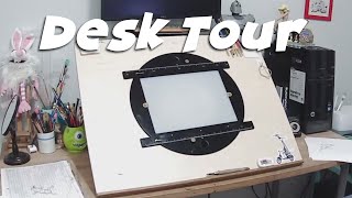 Studio Tour: Traditional Animation Desk