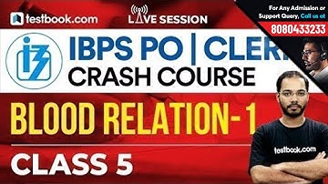 IBPS PO | Clerk Prelims Crash Course | Reasoning Class 5 | Blood Relation Part 1 by Parikalp Sir