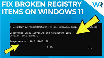 How to fix broken registry items in Windows 11