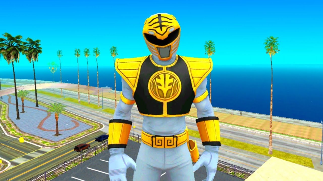 White Ranger Mod Skin | Mighty Morphin Power Rangers | GTA San Andreas ...
