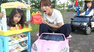 돈 안내고 그냥 가면 안돼요!! 서은이의 아이스크림 가게 놀이 경찰 놀이 Police screenshot 5