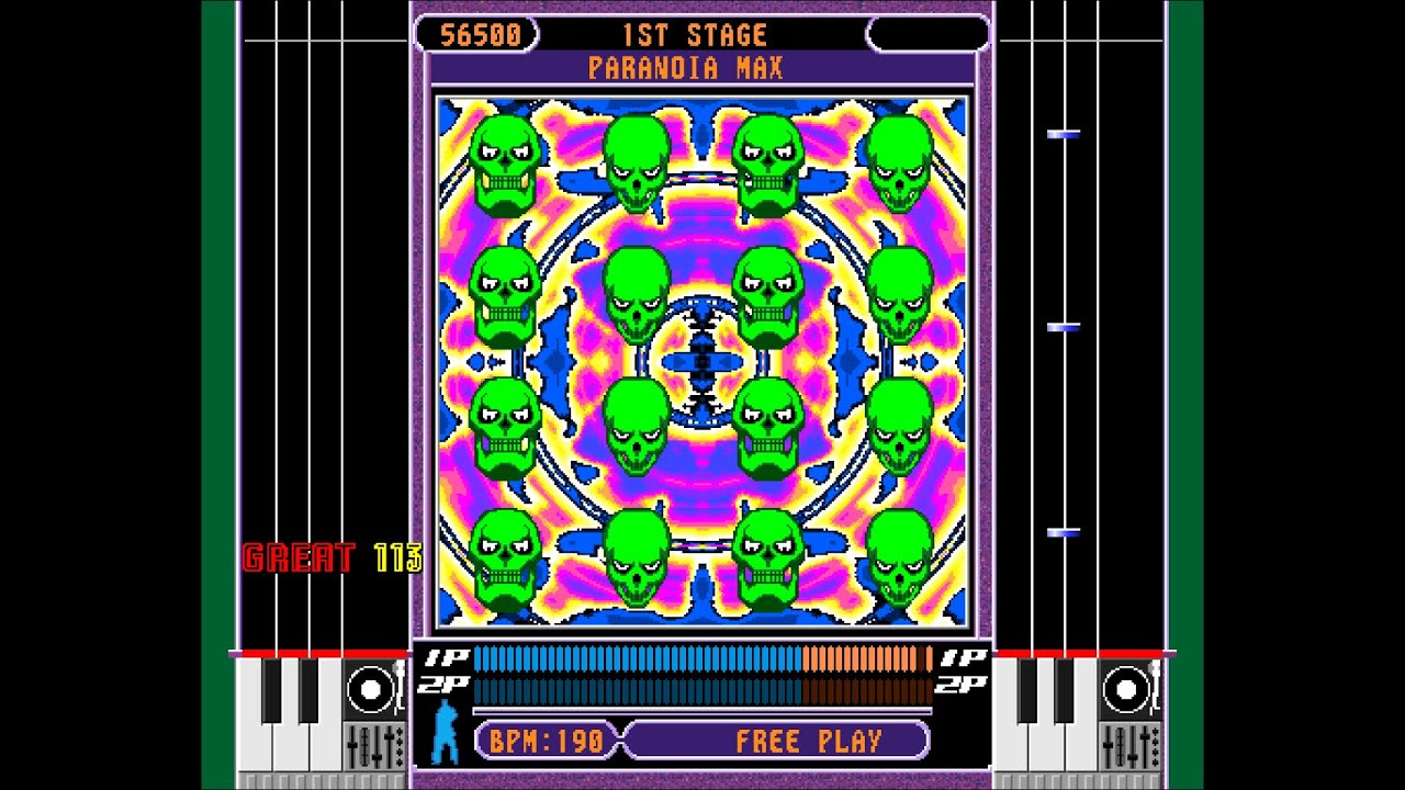 Paranoia パラノイア スピットラット BSS Perfect】PARANOIA MAX DIRTY MIX(DP)【beatmania completeMIX2