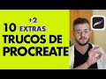 TRUCOS PROCREATE 2020 🤖 || 10 TRUCOS + 2 EXTRAS SECRETOS!!! 🥳🥳