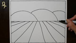 Relaxing 3D Doodle Pattern | City on the Hill