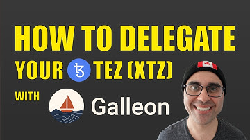 How to Delegate Your Tez (XTZ) with Galleon Wallet