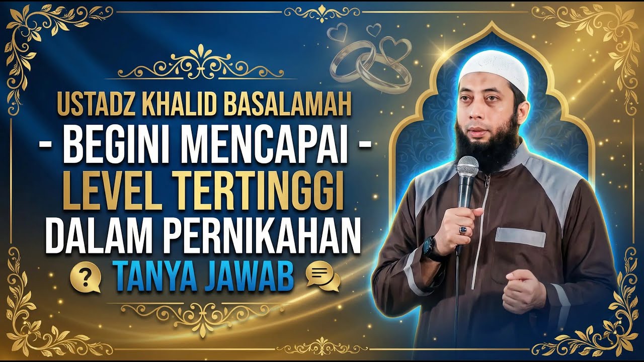 Tanya Jawab Seputar Pernikahan - Ustadz Khalid Basalamah 