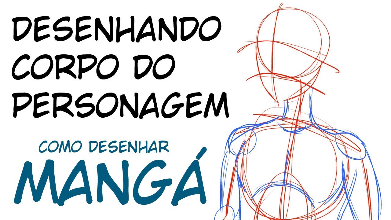 Como Desenhar Corpo de Anime FÁCIL  PASSO A PASSO [Iniciante] 