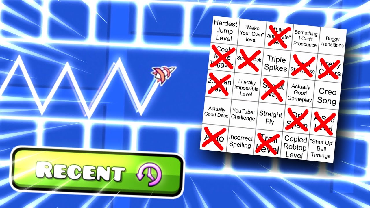 Recent Tab Levels but it's BINGO... (PART 3)