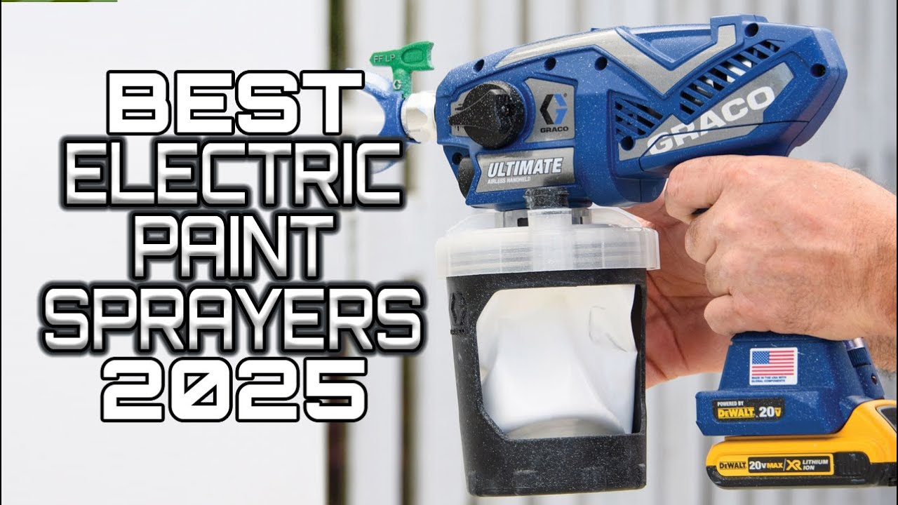 Best Electric Paint Sprayers 2025 The Top Airless HPVL Sprayers You Maxresdefault