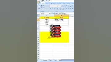 DOLLER function in excel #excel #deepa tyagi#office #excel tips #excel tricks #excel tutorial