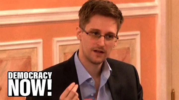 Edward Snowden Speaks Out Against NSA "Dragnet Mass Surveillance"