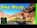 30 Minute Virtual Bike Ride | Moab Canyon Trail | Utah | Cycling Workout | Travel Video