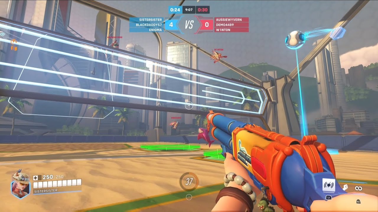 Overwatch 2:  Winston's Beach Volleyball⛱️🏐