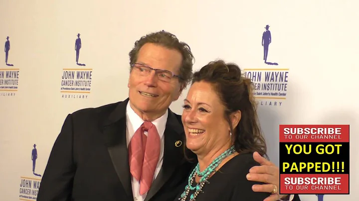 Patrick Wayne and Anita Swift at the John Wayne Ca...