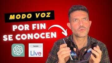 ChatGPT y Gemini Live se conocen y ocurre esto