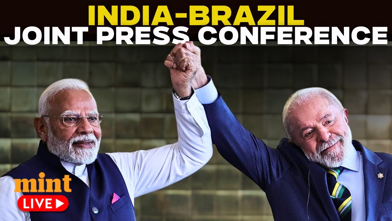 LIVE | PM Modi, President Lula of Brazil attend joint press meet at ...
