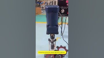 Frequency conversion speed regulation agitator