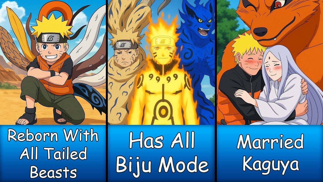 What If Naruto Was Reborn with Every Tailed Beast?