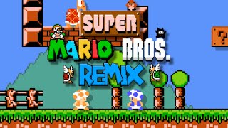 SUPER MARIO BROS LOST LEVELS! | 4 JUGADORES AL MISMO TIEMPO!? | Super Mario Brothers Remix 1.3