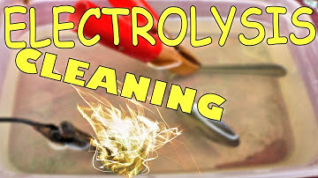 Cleaning Metal Detecting finds, with Electrolysis, silver and copper