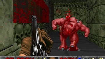 The Ultimate Doom [PC]  - E2M3 (All Secrets)
