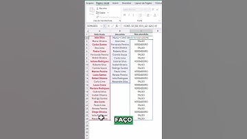 Como comparar listas com nomes ausentes no Excel #excelavancado #microsoft365 #excelbr