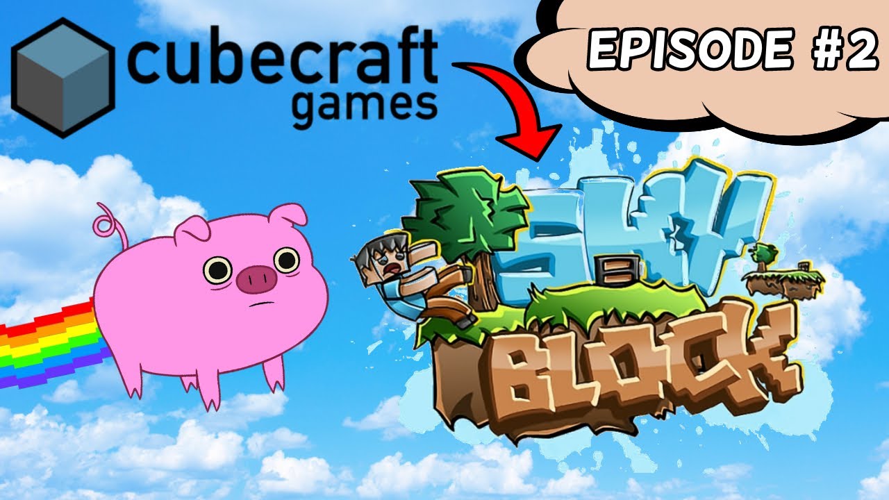 Bridging to NEW Plains! | CubeCraft SkyBlock Series Ep.2 - YouTube