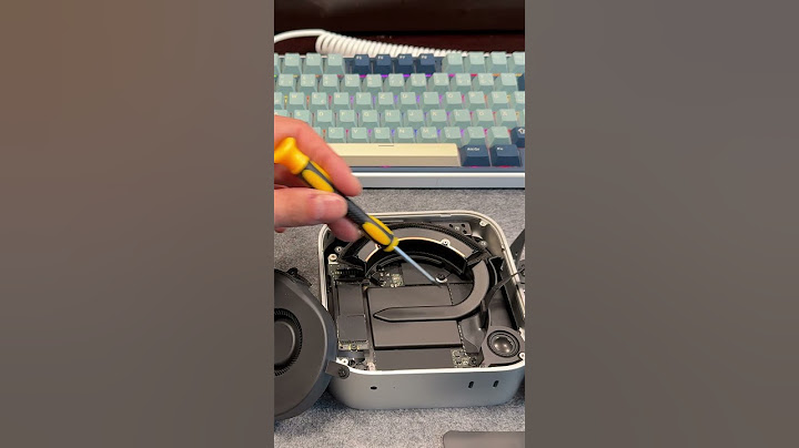 Mac mini M4 Pro SSD Upgrade auf 4TB