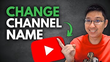 How To Change YouTube Channel Name