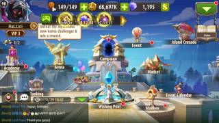 Magic Rush Heroes Bug Wishing Pool 8/8 rare hero bug win gearz