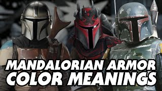 The Meaning Of Mandalorian Armor Colors