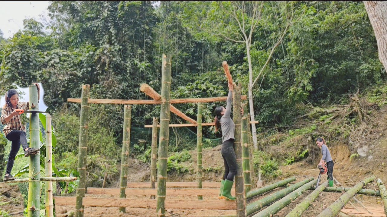 Building a Bamboo House in 120 Days – What Surprising Thing Did the Girl Create
