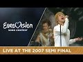 Stevan faddy  ajde kroci montenegro live 2007 eurovision song contest