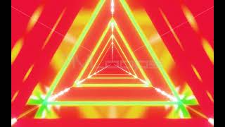 Infinite Triangle Tunnel Loop 008-001 Red 1920X1200 - Dr. Penguin - Avloops