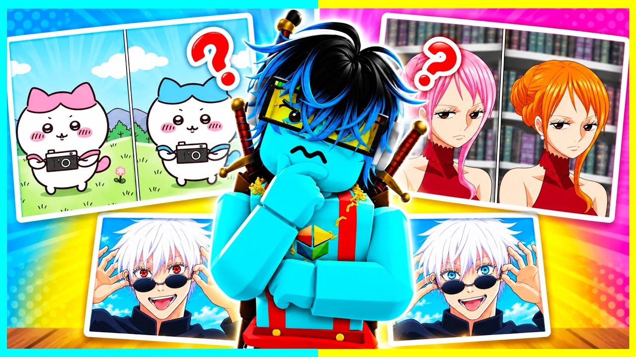 アニメキャラの色を当てるバトルロブロックス【ロブロックス / ROBLOX】
