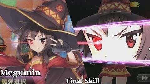 ファンキルPhantom of the Kill JP/Konosuba 2 ｢Megumin｣ Final Skill めぐみん