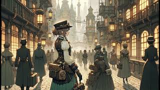 Steampunk ambience Lo-fi chill music another world Steam music