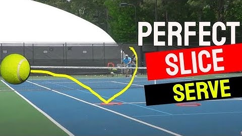 Perfect Slice Serve Lesson with Peter Freeman