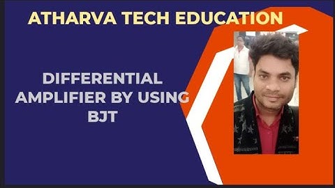 DIFFERENTIAL AMPLIFIER BY USING BJT