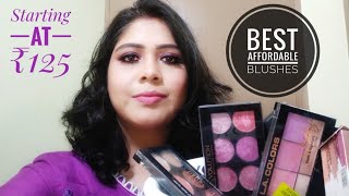 Best affordable blushes available in India|Review