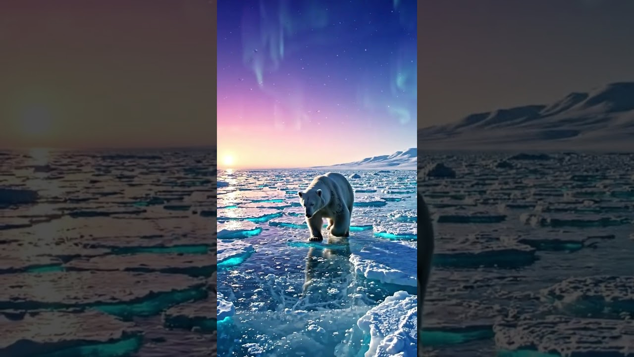 The Ghost Under the Ice: How Polar Bears Pull Off the Ultimate Ambush! 🧊