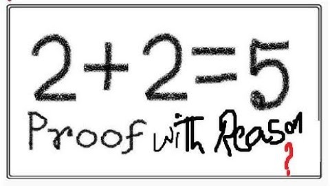 2 + 2 = 5 How | Breaking the rules of mathematics is Fun and Chaos