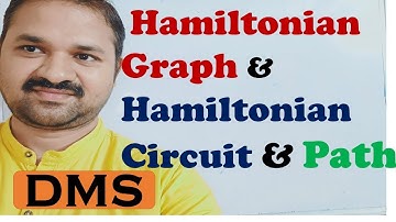 Hamiltonian Graph || Hamiltonian Circuit || Hamiltonian Path || Discrete Mathematics || DMS || GATE
