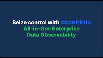 Acceldata All-in-One Data Observability Platform Introduction