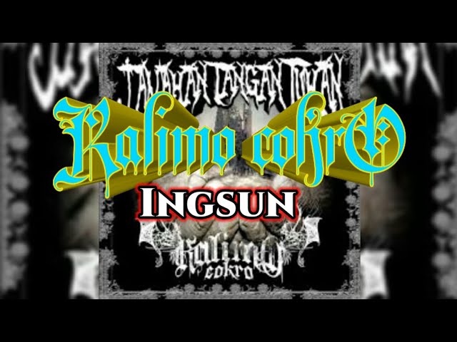 Kalimo Cokro - Ingsun class=