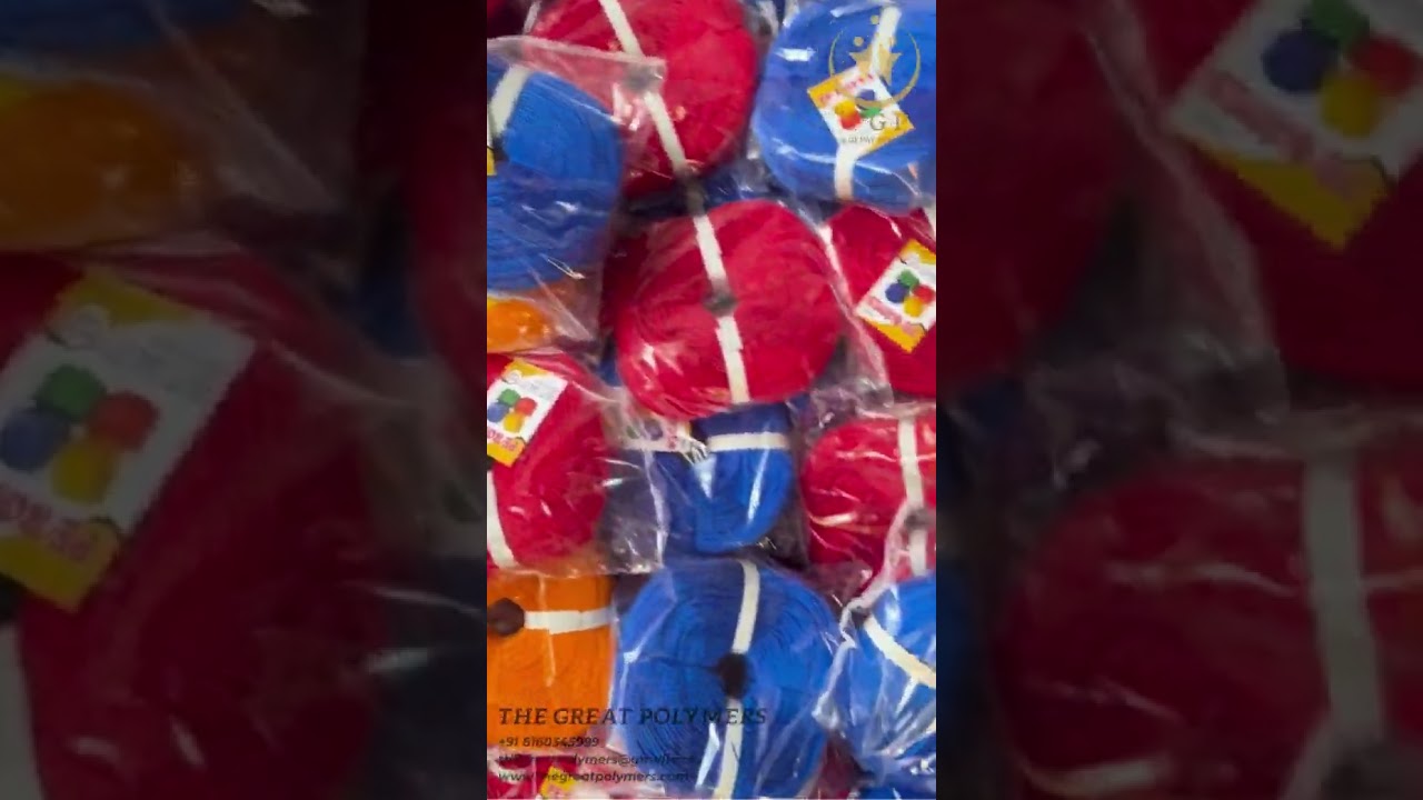 PP/PE MONO ROPE 3 MM 600 GRAM 100 YARD 200 YARD MANUFACTURING COMPANY-THE GREAT POLYMERS/INDIA